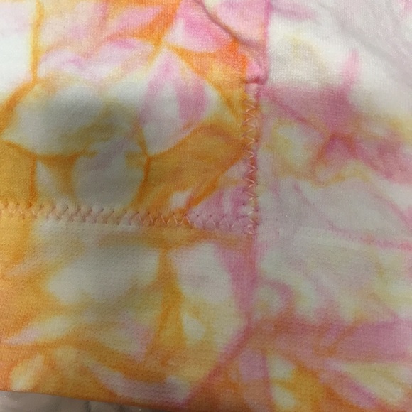 New TIE Die bra for teens or sports bra pink 2 WAY STRAPS SIZE MEDIUM - Picture 7 of 8